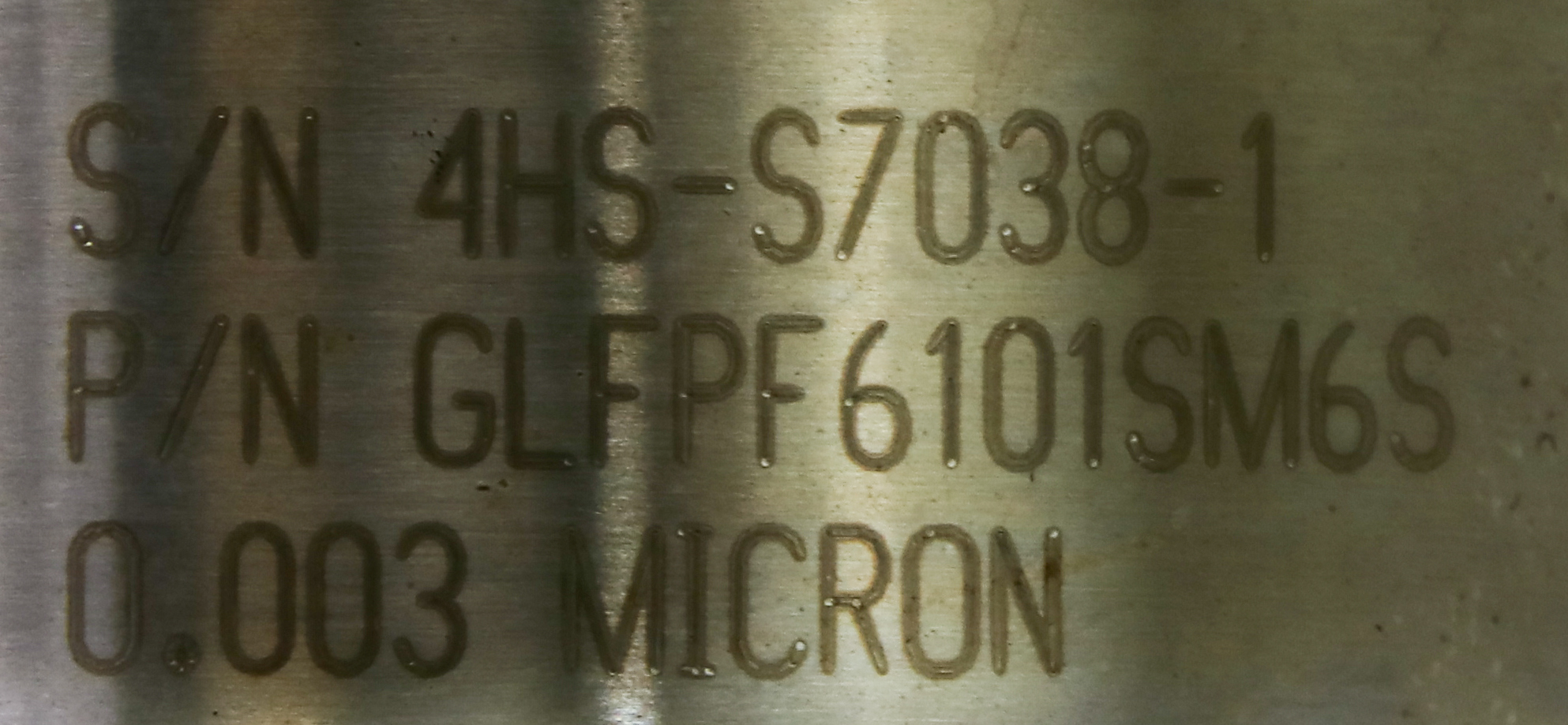 11376 PALL PFA GASKLEEN 6101 SERIES FILTER ASSEMBLY GLFPF6101SM6S